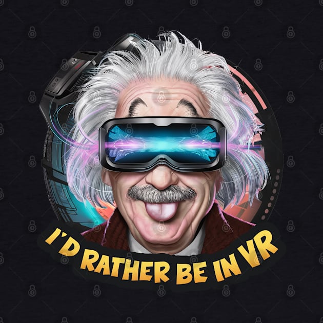 Funny Albert Einstein by Arturo Vivó